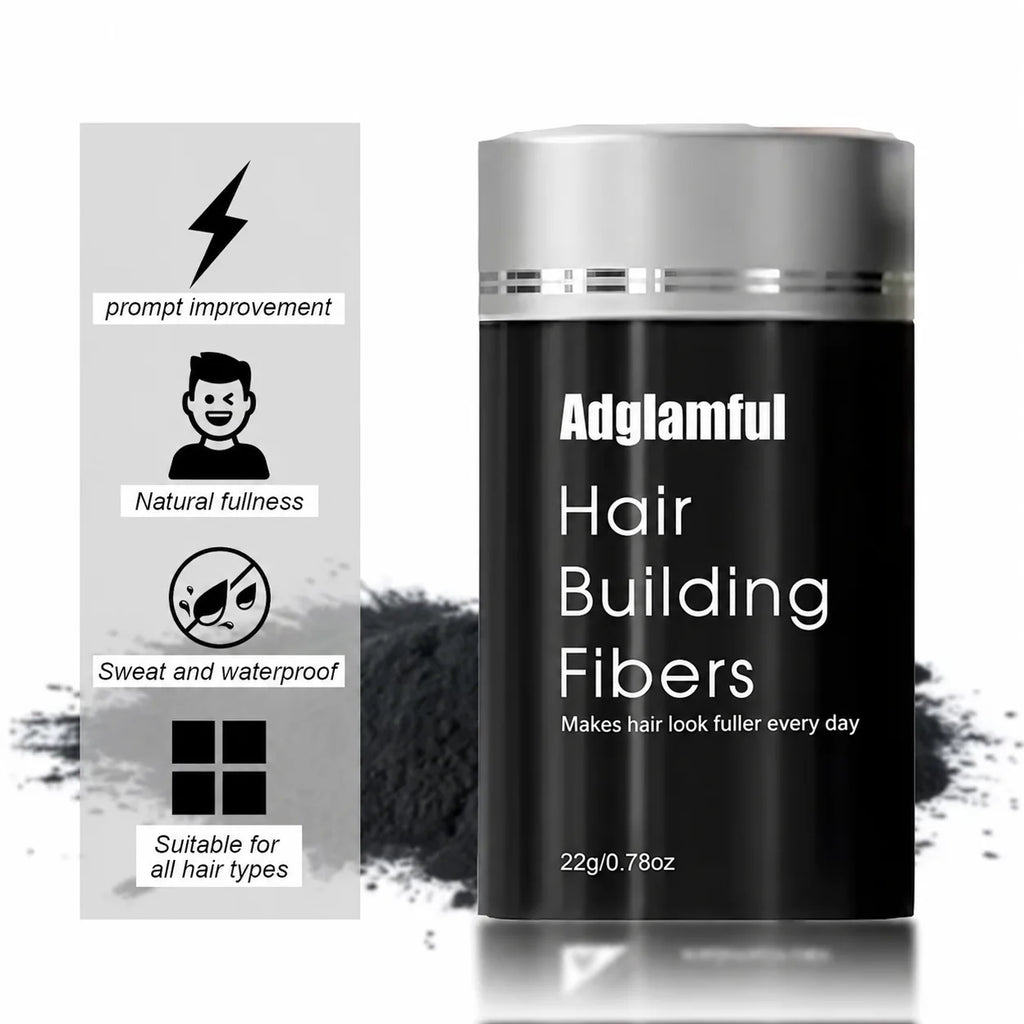 22g Hair Building Fibers 4 Shades Hair Thickening Powder Hairline Filler Hair Part Concealer for Sparse Hair
