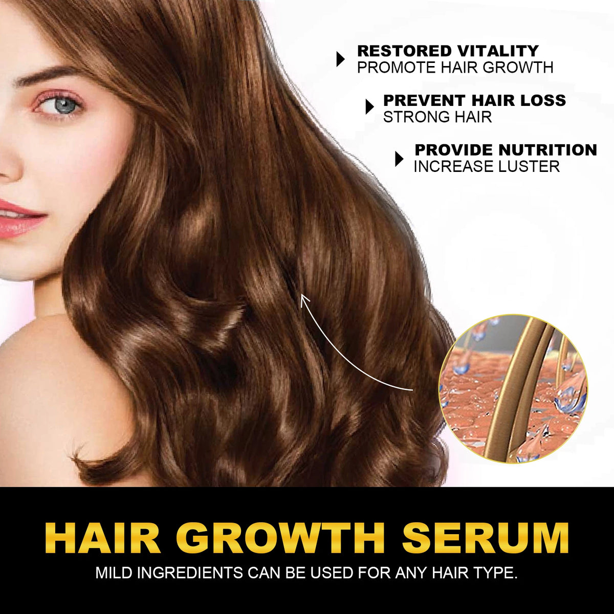 Hoegoa 30ml Castor Oil Hair Thickening Essential Oil Nourish Scalp Massage Refreshing Hair Growth Repair Smoothing Hair Care Oil - AliExpress 66