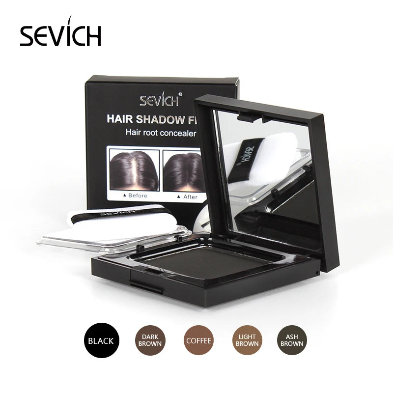 Sevich 5 Colors Concealer Hair Powder 12g Dark Brown Hair Fluffy Powder Instantly Cover Up HairLine Shadow Powder - AliExpress 66