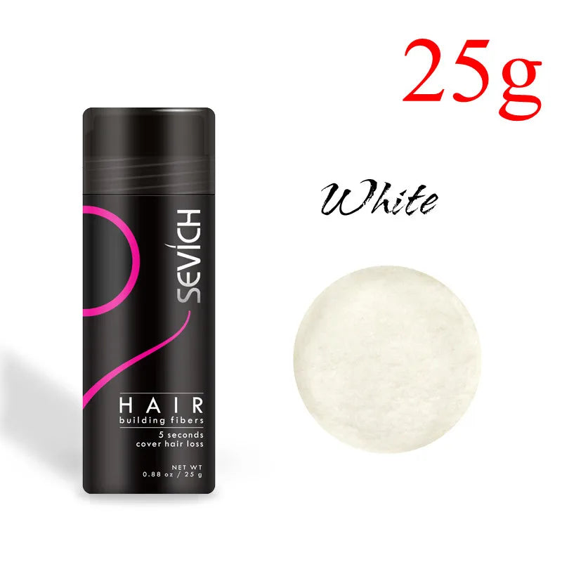 Sevich Hair Building Fiber Applicator Spray Instant Salon Hair Treatment Keratin Powders Hair Regrowth Fiber Thickening 10 Color - AliExpress 66