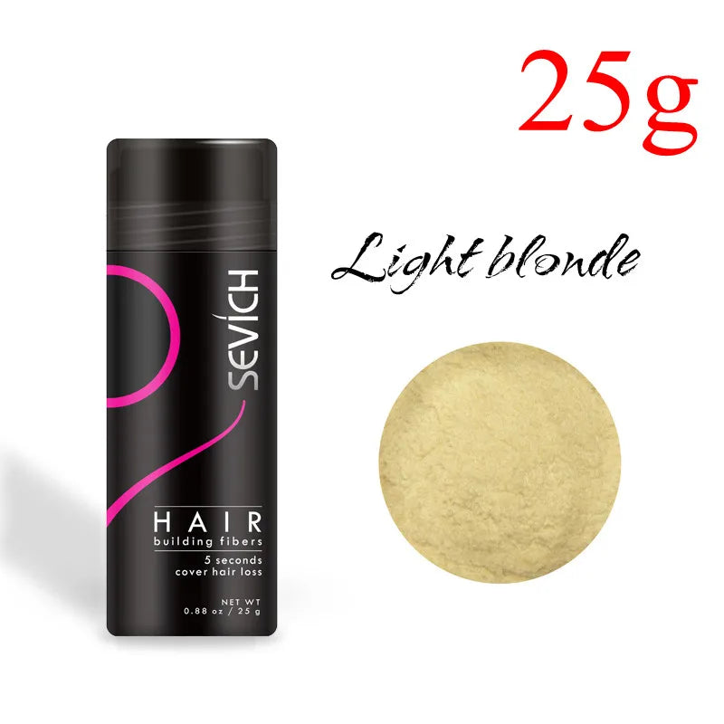 Sevich Hair Building Fiber Applicator Spray Instant Salon Hair Treatment Keratin Powders Hair Regrowth Fiber Thickening 10 Color - AliExpress 66