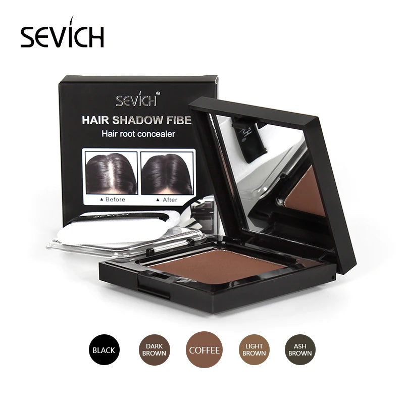 Sevich 5 Colors Concealer Hair Powder 12g Dark Brown Hair Fluffy Powder Instantly Cover Up HairLine Shadow Powder - AliExpress 66