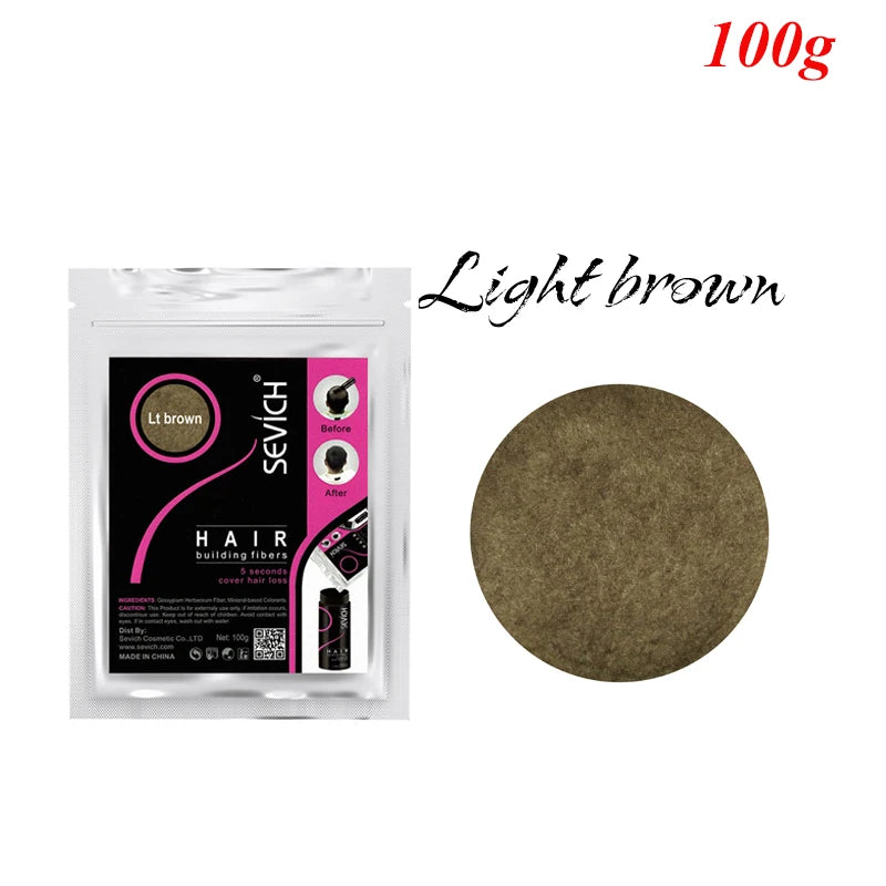 Sevich 100g Keratin Hair Loss Fiber - 10 Color