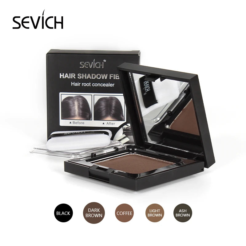 Sevich 5 Colors Concealer Hair Powder 12g Dark Brown Hair Fluffy Powder Instantly Cover Up HairLine Shadow Powder - AliExpress 66