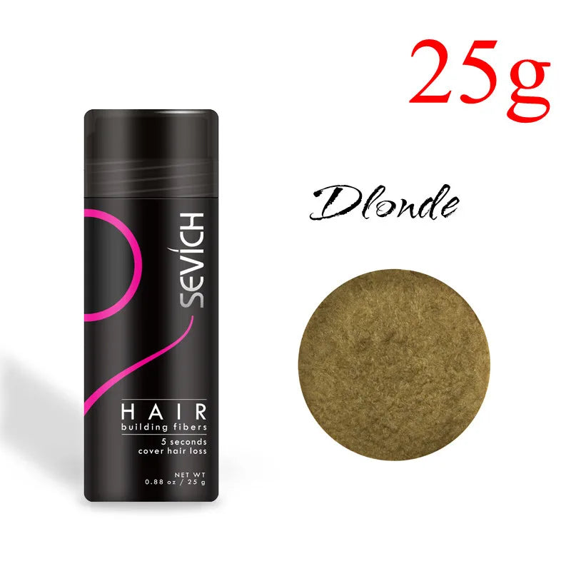 Sevich Hair Building Fiber Applicator Spray Instant Salon Hair Treatment Keratin Powders Hair Regrowth Fiber Thickening 10 Color - AliExpress 66