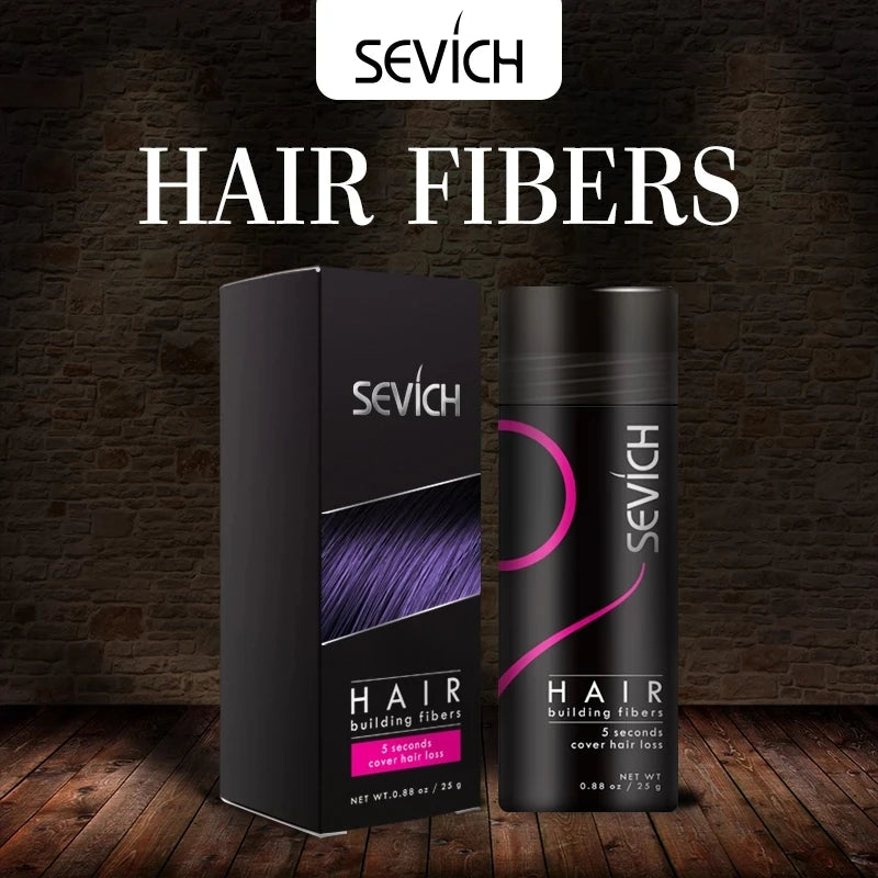 Sevich Hair Building Fiber Applicator Spray Instant Salon Hair Treatment Keratin Powders Hair Regrowth Fiber Thickening 10 Color - AliExpress 66