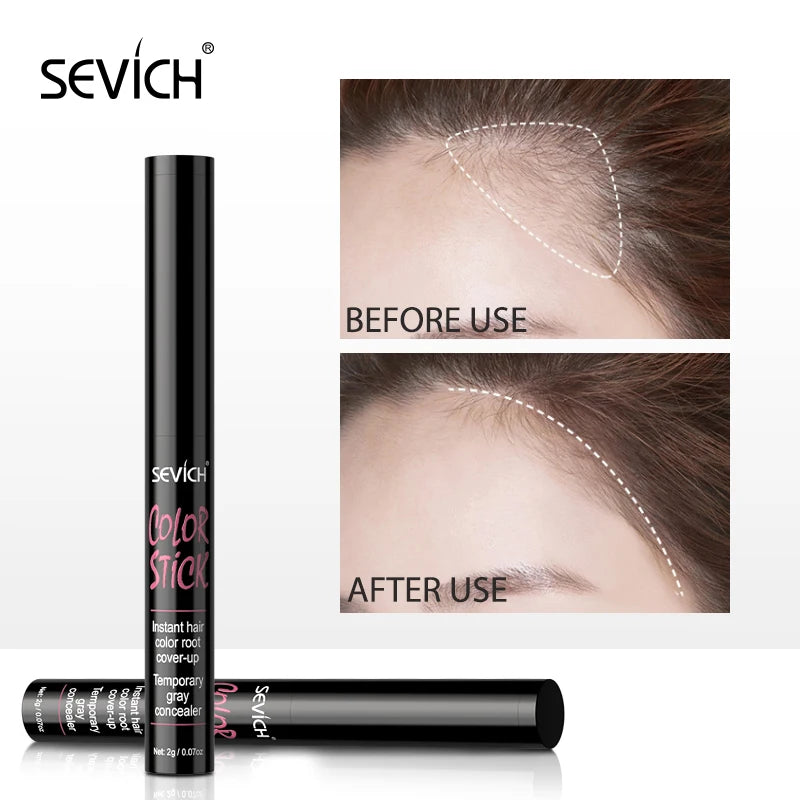 Sevich New Hair Shadow Powder 2g Root Cover Up Stick Hairline Edge Control Powder Filling Hair Line Concealer Loss Powder Pen - AliExpress 66