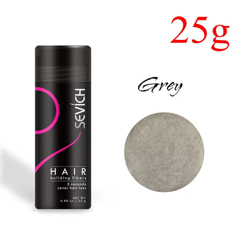 Sevich Hair Building Fiber Applicator Spray Instant Salon Hair Treatment Keratin Powders Hair Regrowth Fiber Thickening 10 Color - AliExpress 66