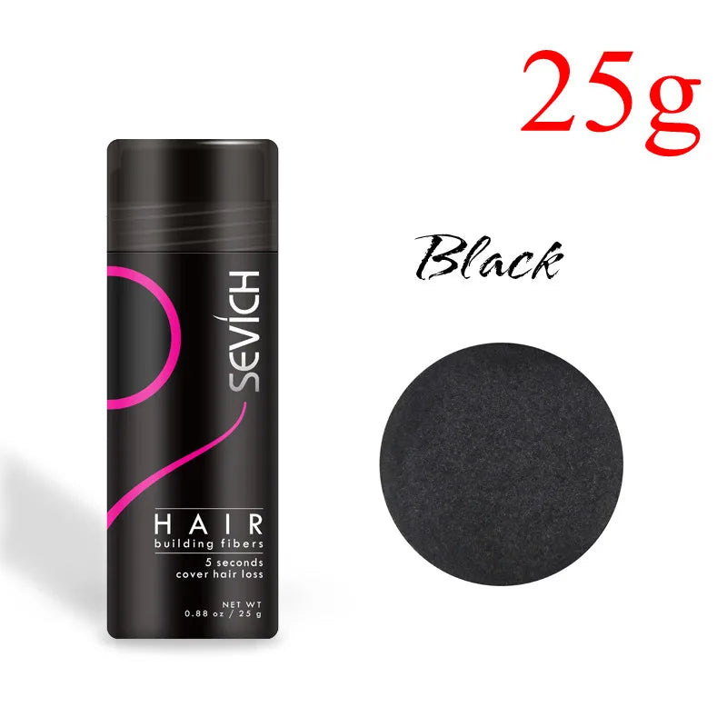 Sevich Hair Building Fiber Applicator Spray Instant Salon Hair Treatment Keratin Powders Hair Regrowth Fiber Thickening 10 Color - AliExpress 66