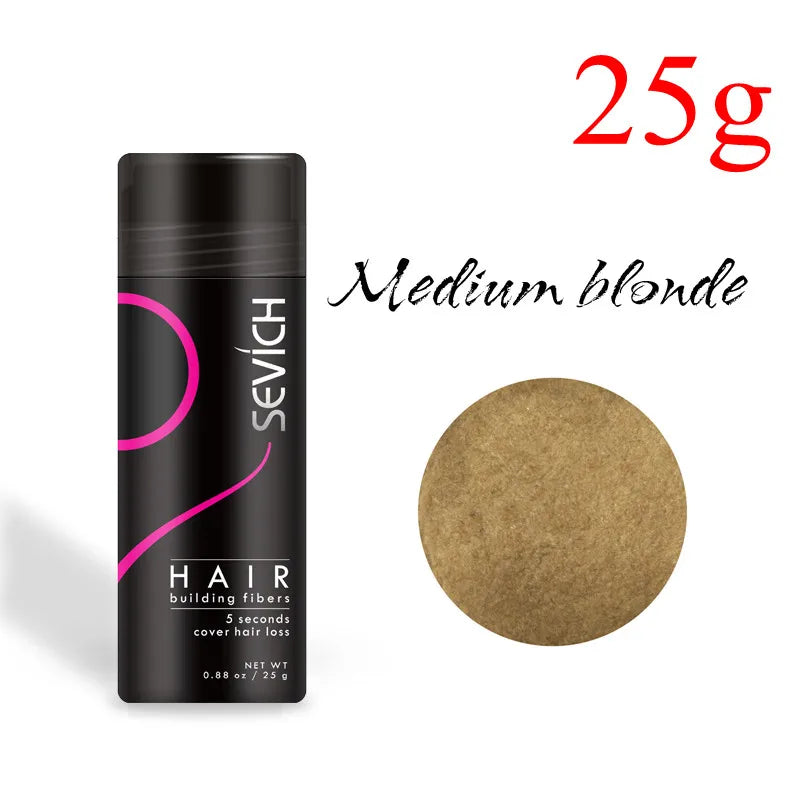 Sevich Hair Building Fiber Applicator Spray Instant Salon Hair Treatment Keratin Powders Hair Regrowth Fiber Thickening 10 Color - AliExpress 66