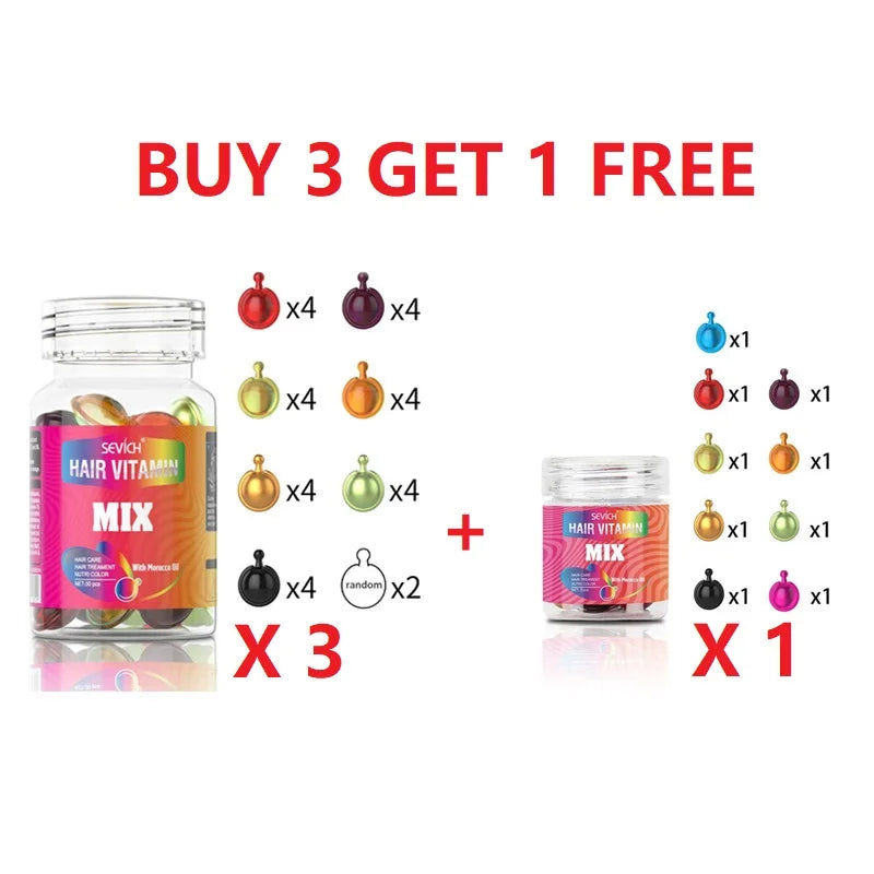 Sevich Hair Vitamin Capsules for Repair & Shine