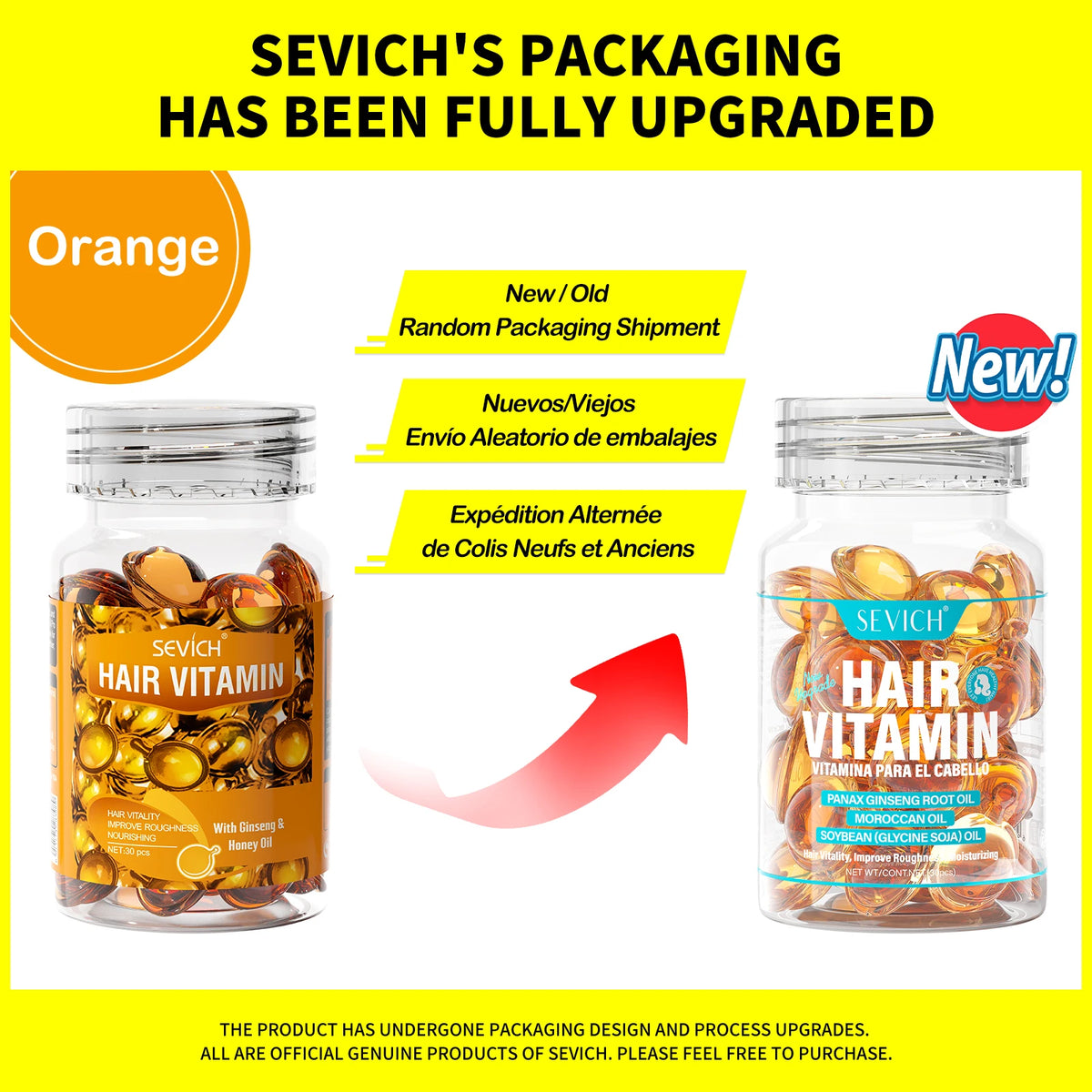 Fast Moisturizing Hair Vitamin Capsule 30pcs/bottle Sevich Smoothing Silky Keratin Complex Oil Nourishing Moroccan Hair Care Oil - AliExpress 66