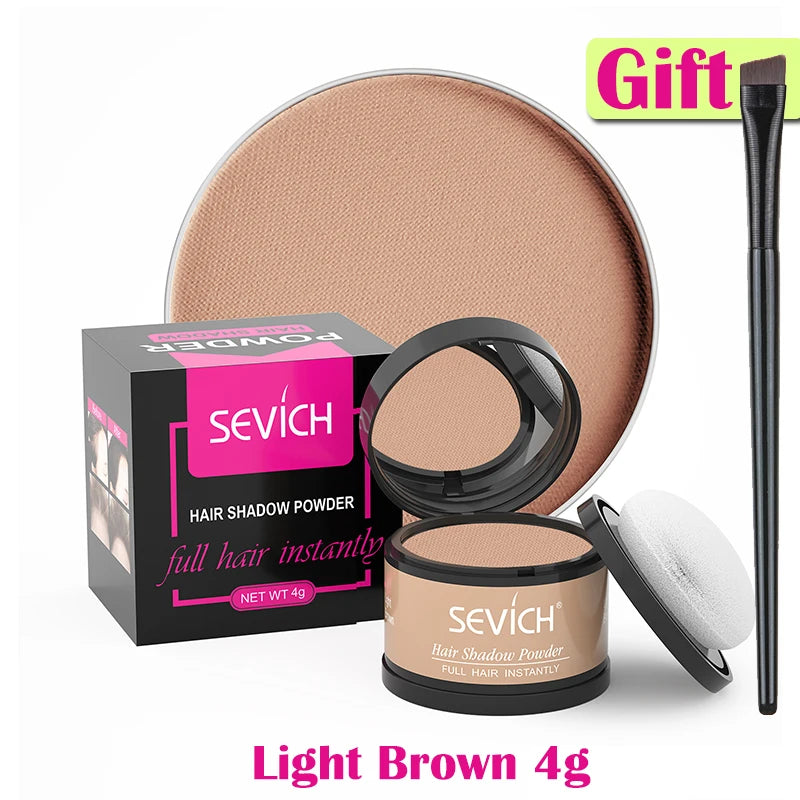 SEVICH Hairline Powder Black Blonde Root Cover Up 4G
