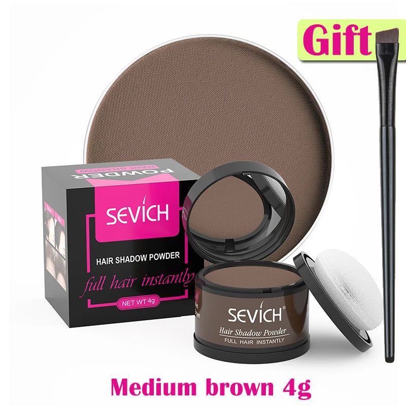 SEVICH Hairline Powder Black Blonde Root Cover Up 4G