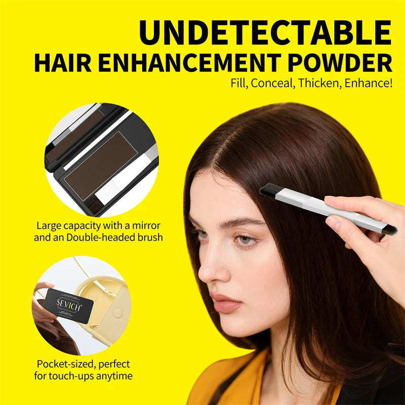 Sevich 5 Colors Hair Shadow Powder Natural Touch Hair Concealer Coverage HairLine Powder Repair Volume Hairline Fluffy Powder - AliExpress 66
