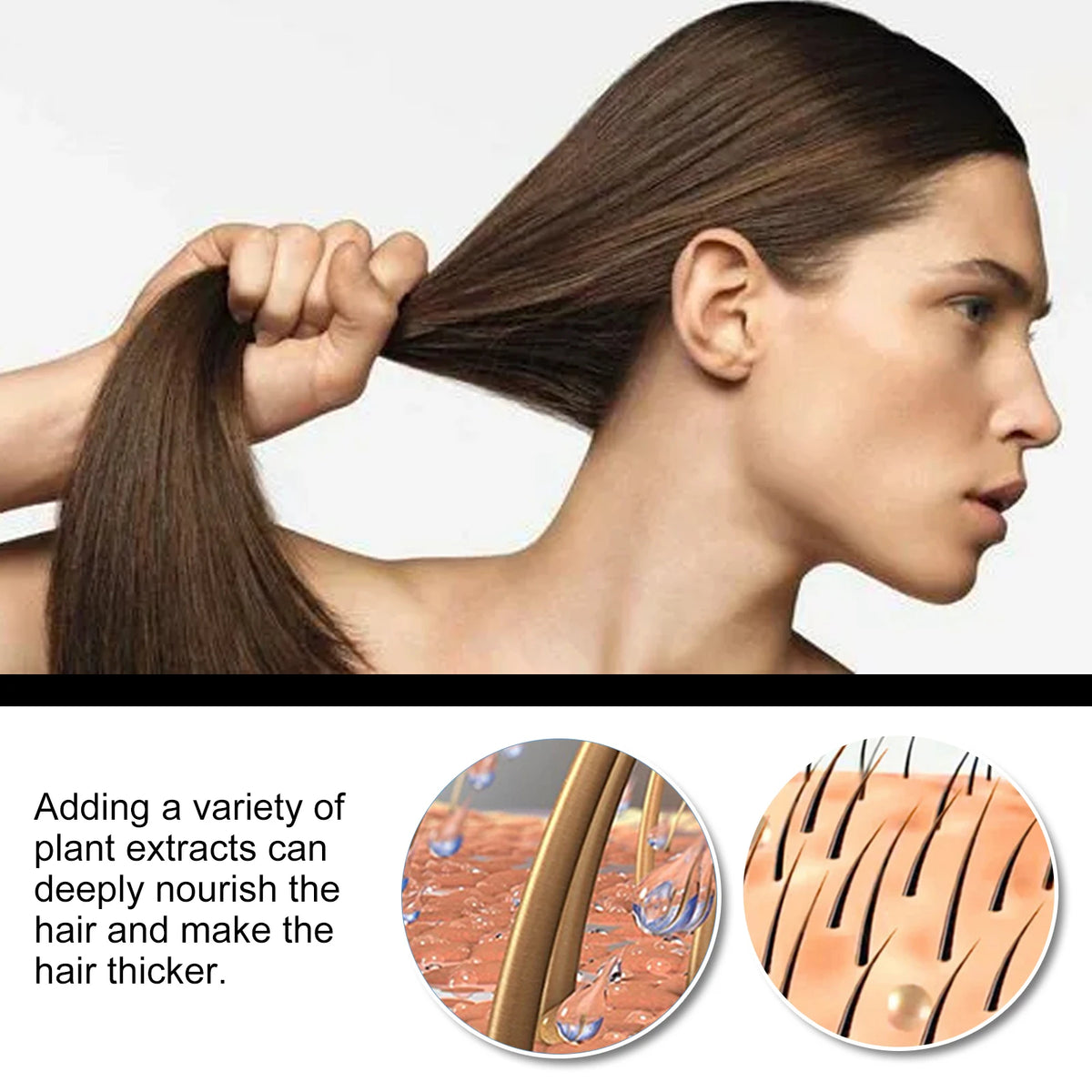 Batana Hair Regrowth Serum Anti-Hair Loss Deeply Nourishing Strengthening Roots Keep Soft Repair Damaged Dry Hair Scalp Care Oil - AliExpress 66