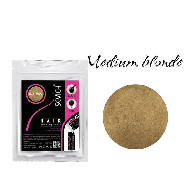 Sevich Hair Building Fibers Powder Spray Keratin Thicker Anti Hair Loss Products Instant Hair Growth Fiber Hair Care Christmas - AliExpress 66