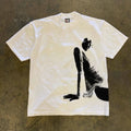 Loose Fit Cotton T-Shirt Unisex Short Sleeve Double Thread Pure Cotton American Retro Style Breathable round Neck Printed Top - AliExpress 200000345