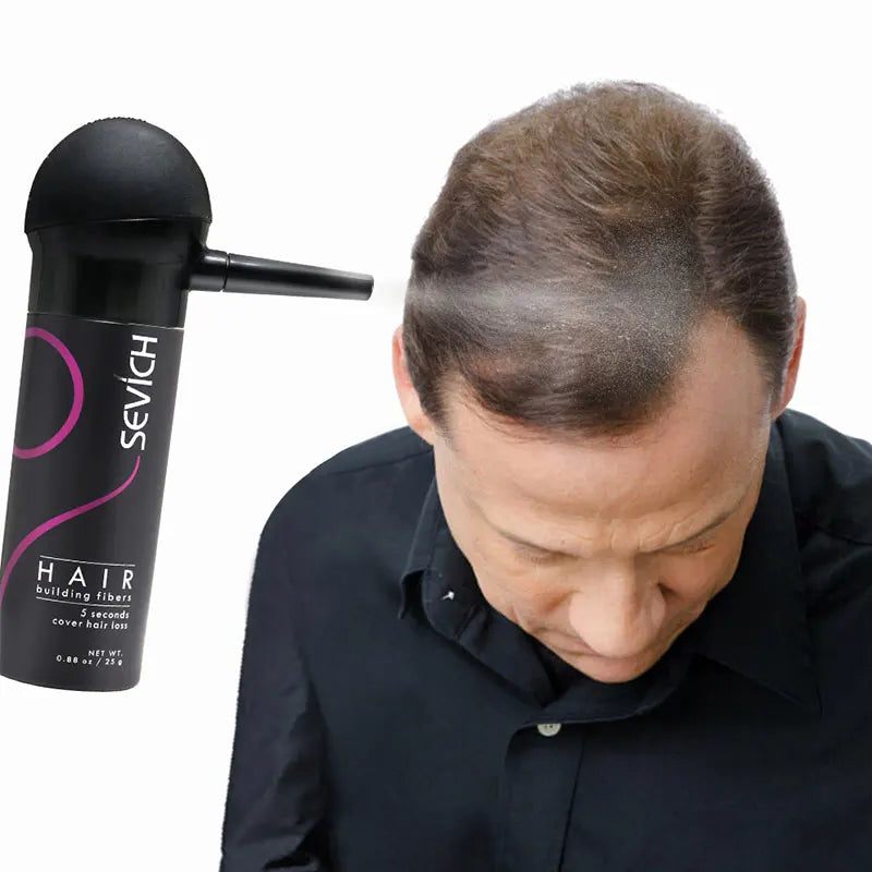 Sevich Hair Building Fibers Powder Spray Keratin Thicker Anti Hair Loss Products Instant Hair Growth Fiber Hair Care Christmas - AliExpress 66