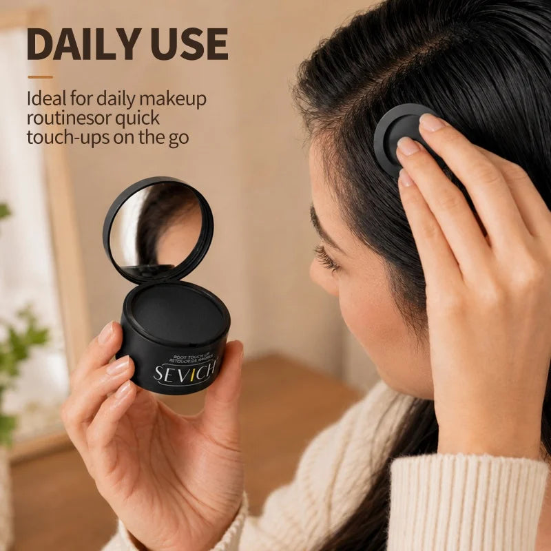 Sevich 10g Hairline Shadow Powder Root Cover Up Black Waterproof Hairline Contouring Powder Hairline Repair Filling Powder - AliExpress 66