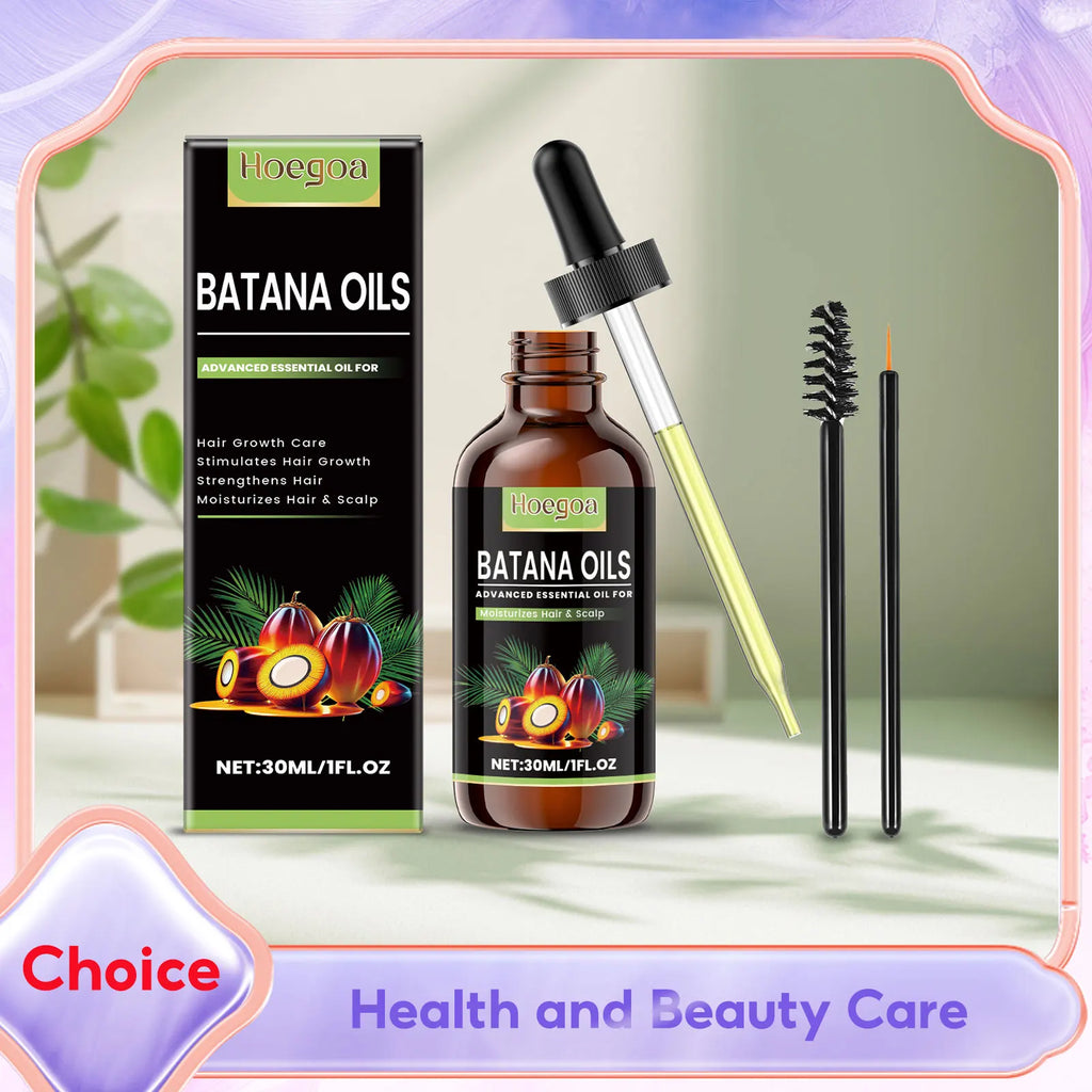 Batana Oil for Hair Growth Revitalizing Strengthening Nourish Damaged Hair Scalp Treatment Add Volume Thicker Stronger Hair Care - AliExpress 66