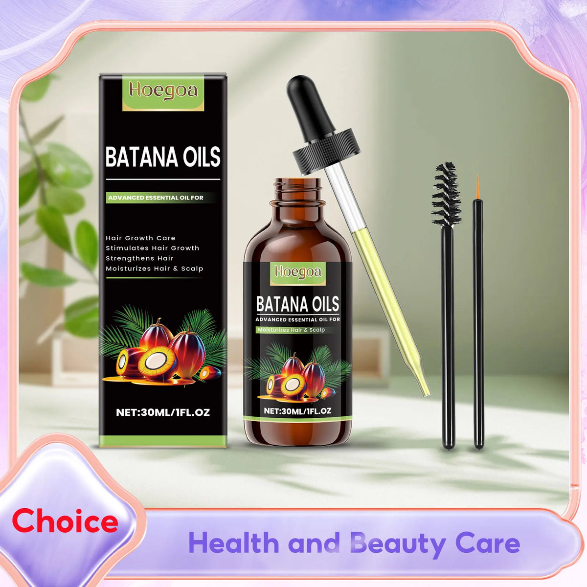 Batana Oil for Hair Growth Revitalizing Strengthening Nourish Damaged Hair Scalp Treatment Add Volume Thicker Stronger Hair Care - AliExpress 66