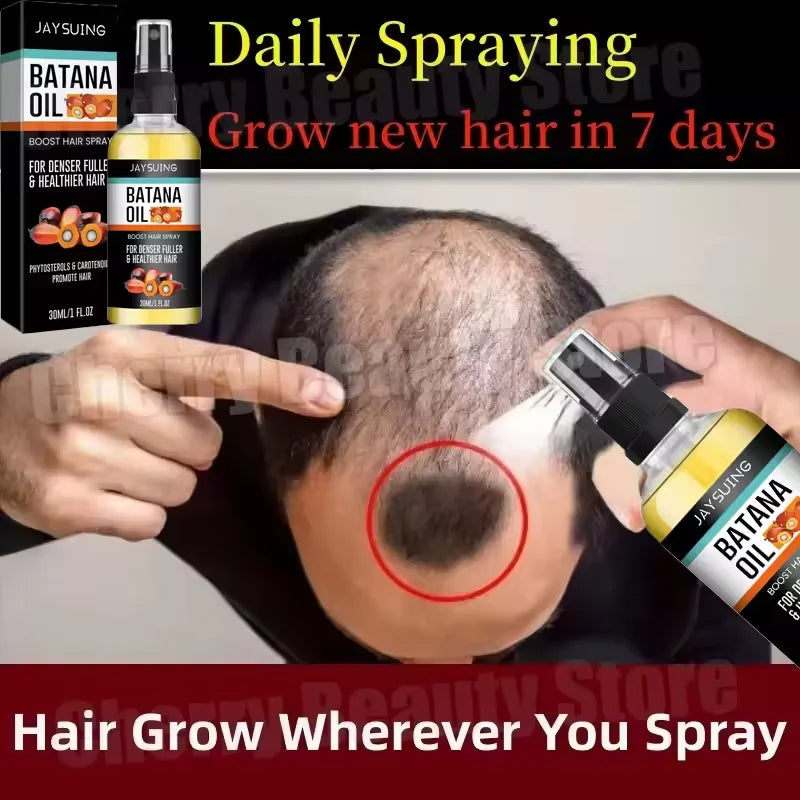 Batana Oil Hair Growth Serum Spray for Hair Regrowth
