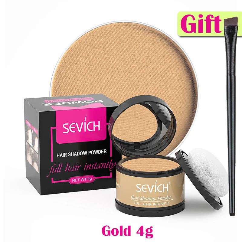 SEVICH Hairline Powder Black Blonde Root Cover Up 4G