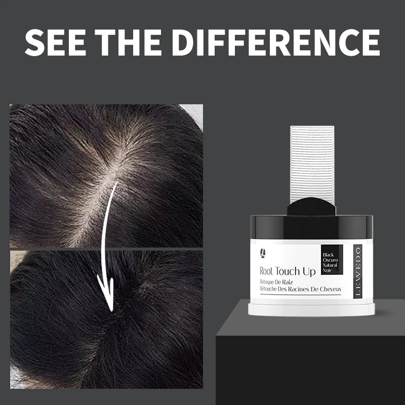 Hairline Shadow Powder Root Cover Up Instantly Conceal Hairline And Hair Root Waterproof Hairline Powder Hair Concealer Coverage