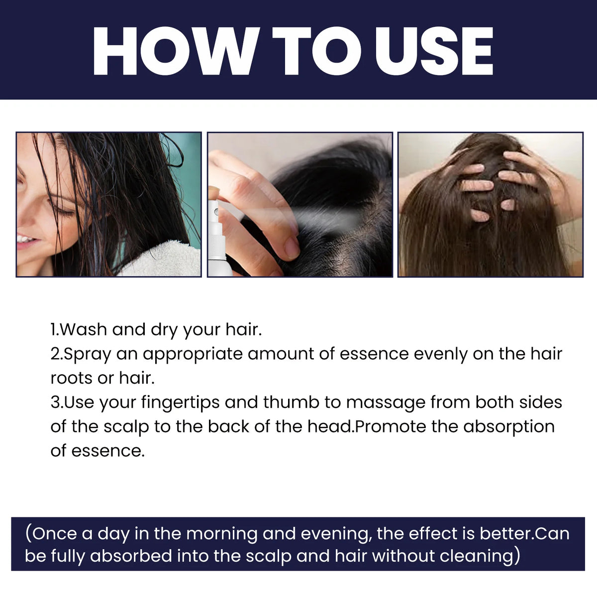 Ginger Hair Spray Promote Growth Anti Loss Improve Thin Dry Breakage Hair Nourish Root Scalp Damaged Treatment Hair Grow Spray - AliExpress 66