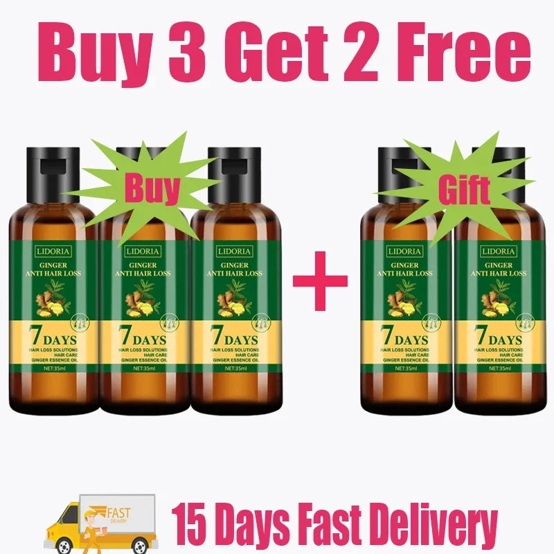 Ginger Hair Growth Serum 35ml for Men & Women