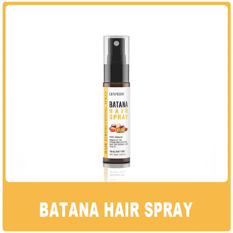 Batana Oil Hair Growth Kit Traction Alopecia Hair Repair Spray Repairs Damage Hair Keratin Hair Scalp Regrowth Treatment Mask - AliExpress 66