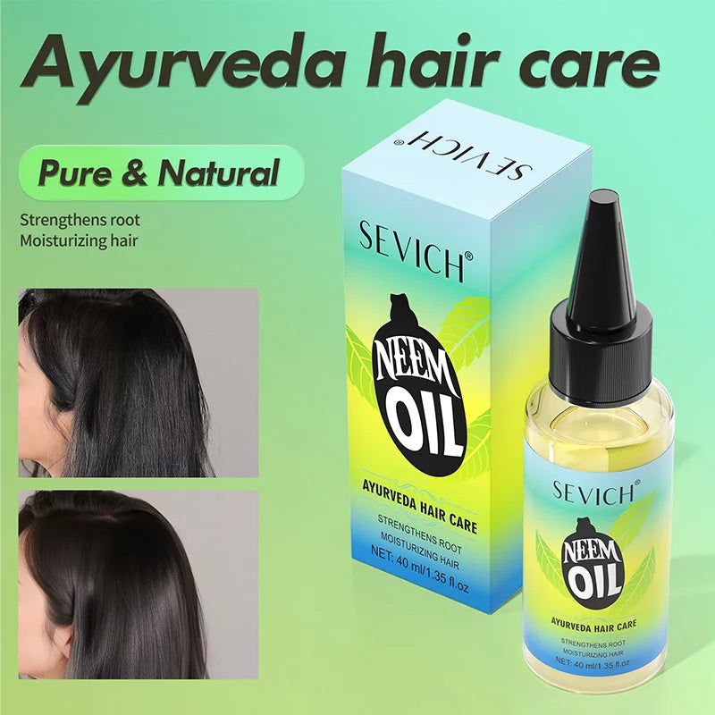 Sevich India Hair Growth Oil And Scalp Massager Comb Tool Set Ayurveda Neem Growth Oil Herbal Anti Hair Loss Treatment Serum - AliExpress 66