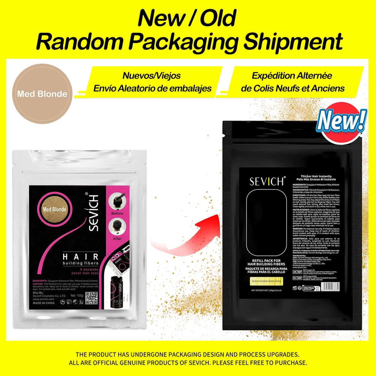 Sevich Hair Building Fibers For Men & Women Dark Brown 25g Fill In Fine Or Thinning Hair Instantly Thicker Fuller Looking Hair - AliExpress 66