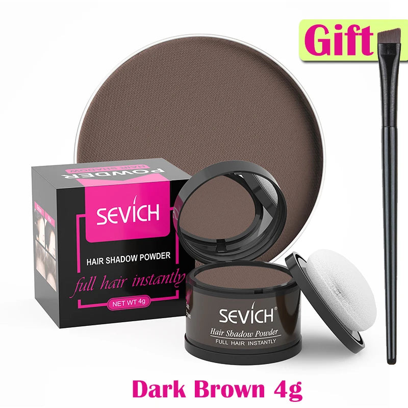 SEVICH Hairline Powder Black Blonde Root Cover Up 4G