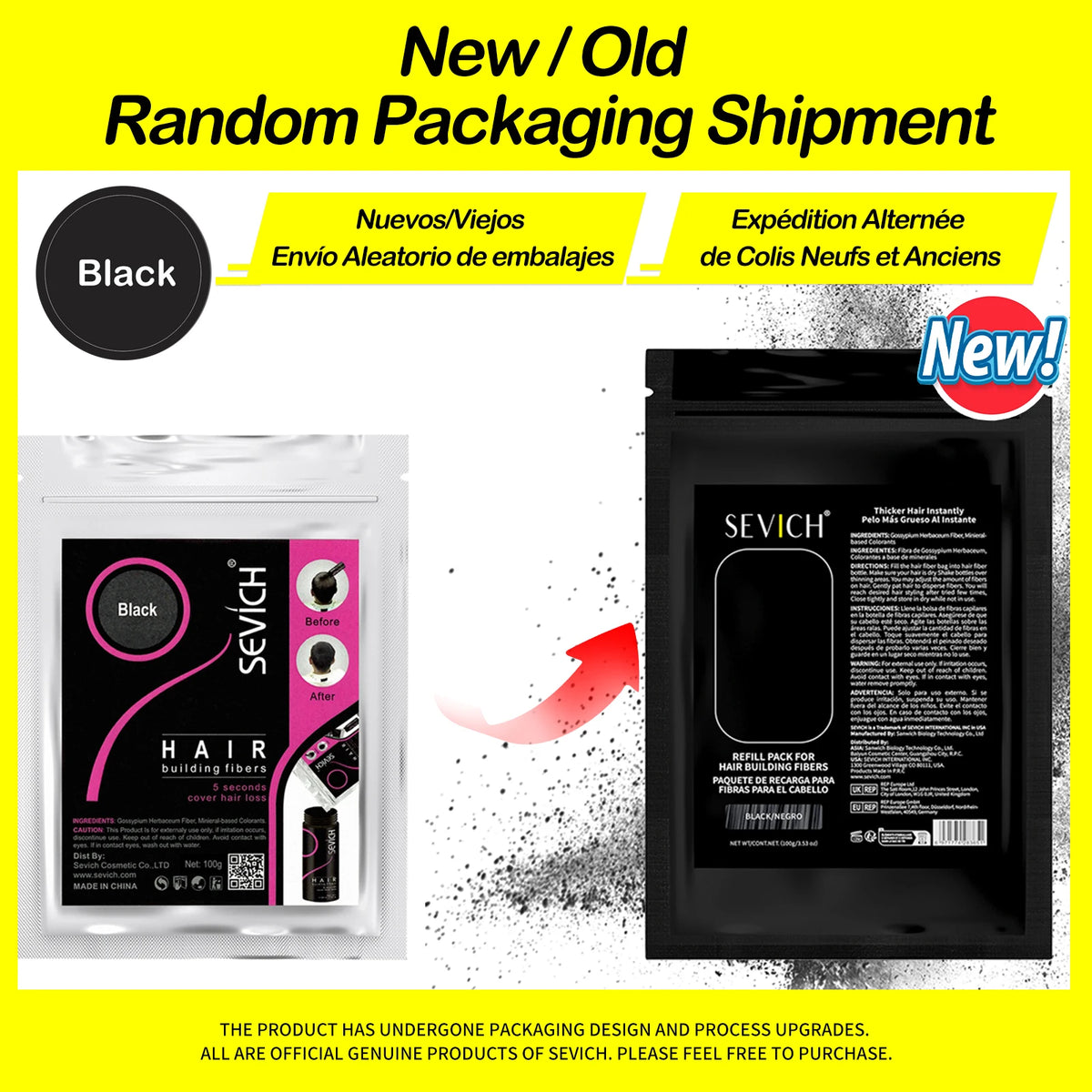 Sevich Hair Building Fibers For Men & Women Dark Brown 25g Fill In Fine Or Thinning Hair Instantly Thicker Fuller Looking Hair - AliExpress 66