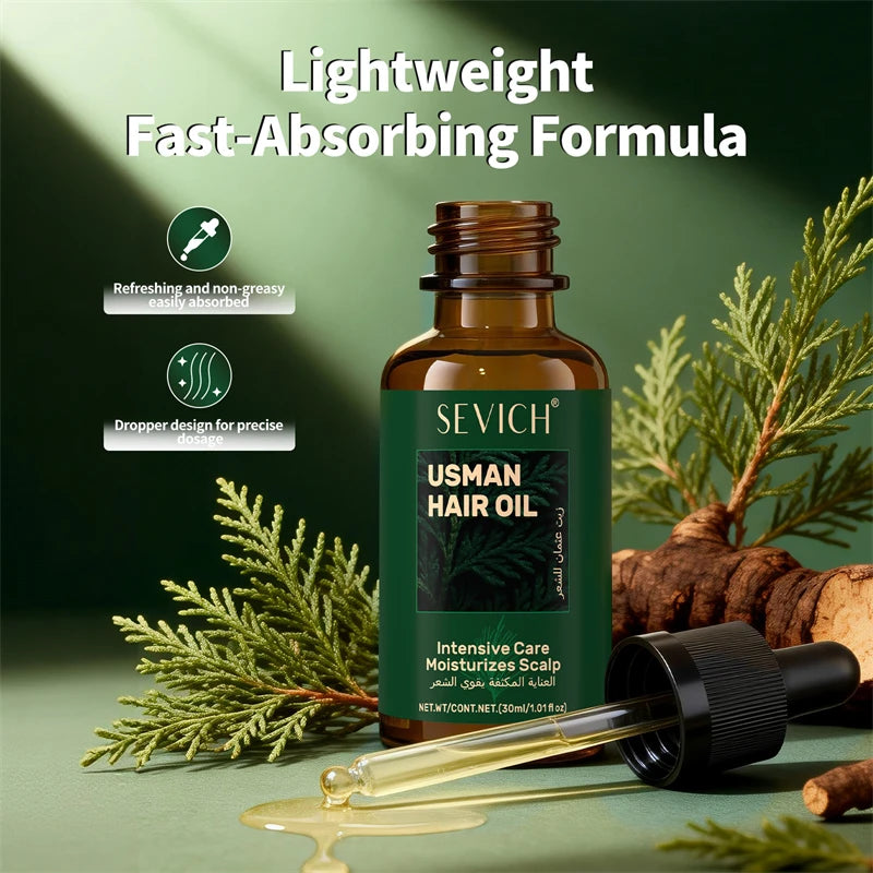 Hair Care Essential Oil Usma Grass Serum Repair Damaged Nourishe Hair Oil Fuller Thicker Prevent Baldness Hair Growth Oil Unisex