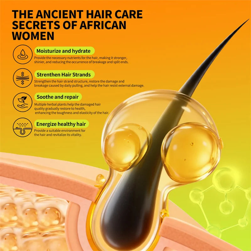 Chebe Fast Hair Growth Oil Hair Regrowth Growth Oil Anti Hair Loss Chebe Hair Mask Repair Damaged Strengthen Anti Hair Break - AliExpress 66