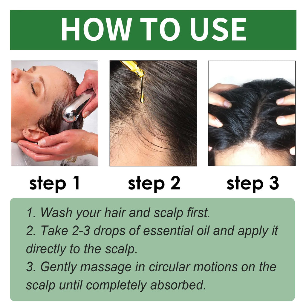 Rosemary Essential Oil Pure Natural Hair Growth Scalp Treatment Anti-Frizz Strengthening Nourish Shiny Healthy Hair Care Product - AliExpress 66