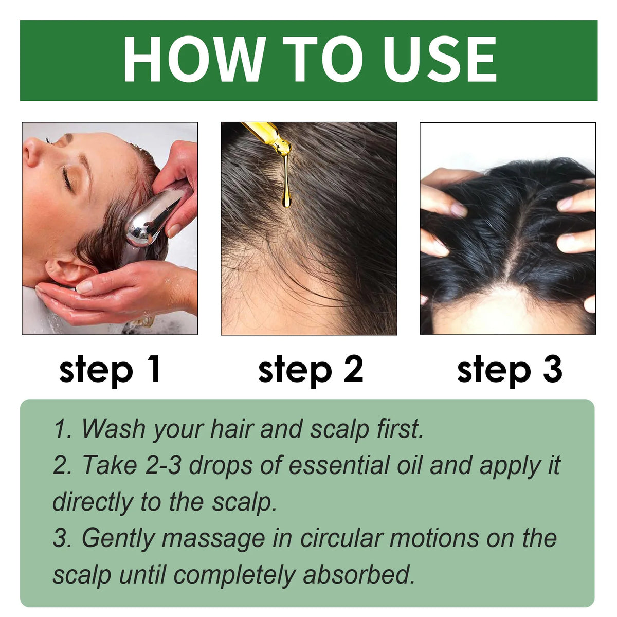 Rosemary Essential Oil Pure Natural Hair Growth Scalp Treatment Anti-Frizz Strengthening Nourish Shiny Healthy Hair Care Product - AliExpress 66