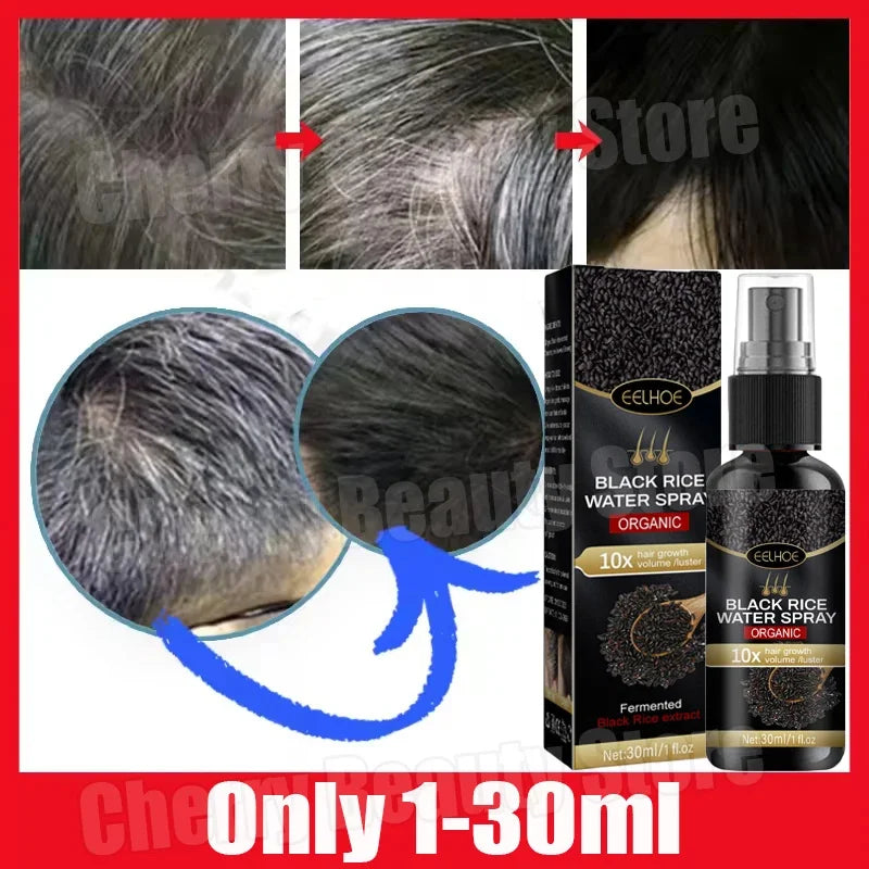 Gray to Black Hair Treatment Serum ¨C Natural Color Restore