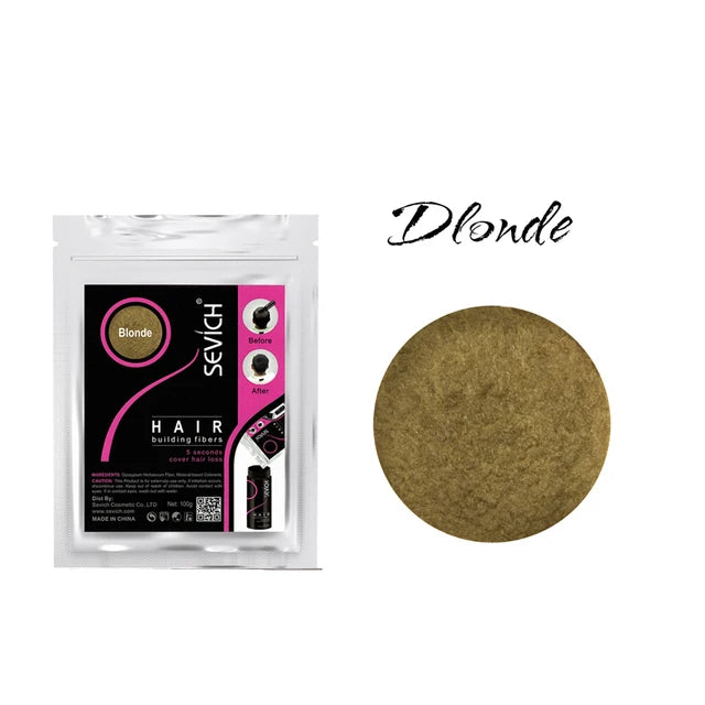 SEVICH 50g Hair Loss Building Hair Fibers Blender Conceal Styling Fiber Hair Powders Thinning Keratin Eyelash Extension Black - AliExpress 66
