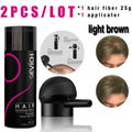SEVICH Hair Building Fiber Set Cover Sparse Hair Or Bald Spots Hair Loss Regrowth Treatment Keratin Hair Fiber Powder Applicator - AliExpress 66