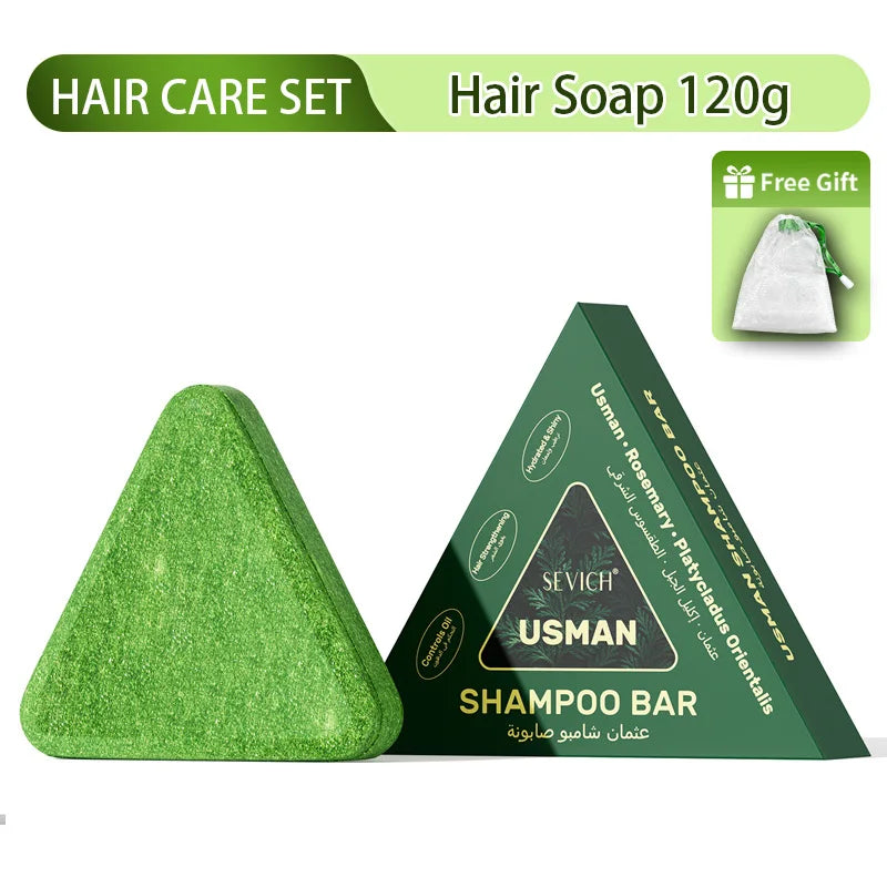 Anti Hair Loss Serum Set Hair Growth Essential Oil Usman Hair Regrowth Shampoo Soap Hair Care Thickening Oil Spray For Men Women - AliExpress 66