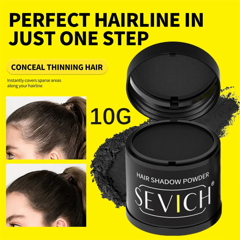 Hairline Repair Filling Powder Hairline Powder Waterproof Root Cover Up Fluffy Thin Shadow Powder Forehead Hair Makeup Concealer