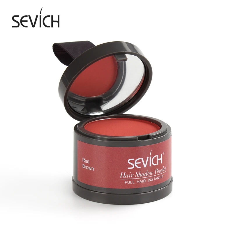 Sevich Waterproof Beard Filler Beard Hair Shadow Powder Root Cover Up Concealer Fill In Thinning Instantly Modify Fluffy Powder