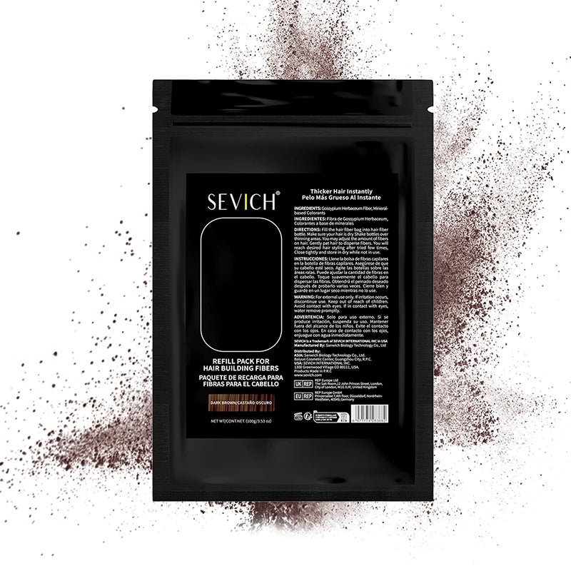 Hair Building Fibers for Fuller Hair Fiber Powders Hairline Concealer 5 Sec Quick Thickening for Sparse Areas & Styling Unisex