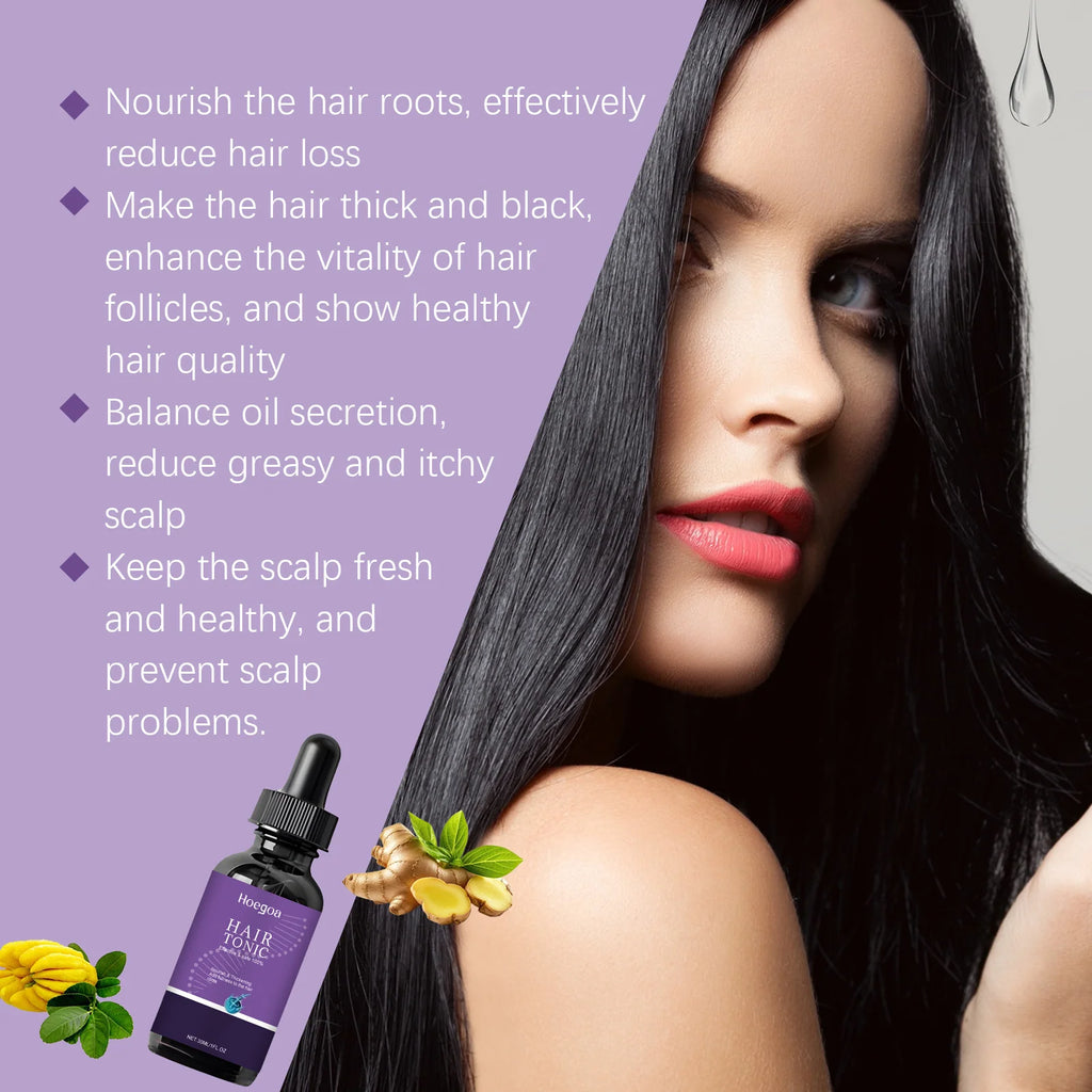 Hair Thicker Serum Strengthen Hair Roots Repair Damaged Hair Anti-Frizz Nourishing Soothing Scalp Smooth Volumizing Hair Serum - AliExpress 66