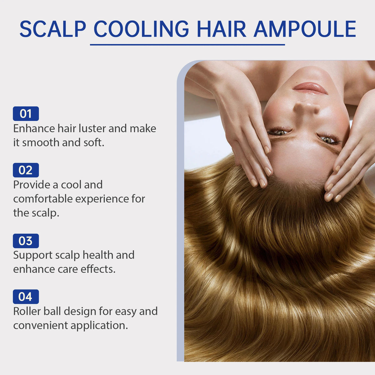 20G Hair Growth Serum Roll-On for Thicker Hair