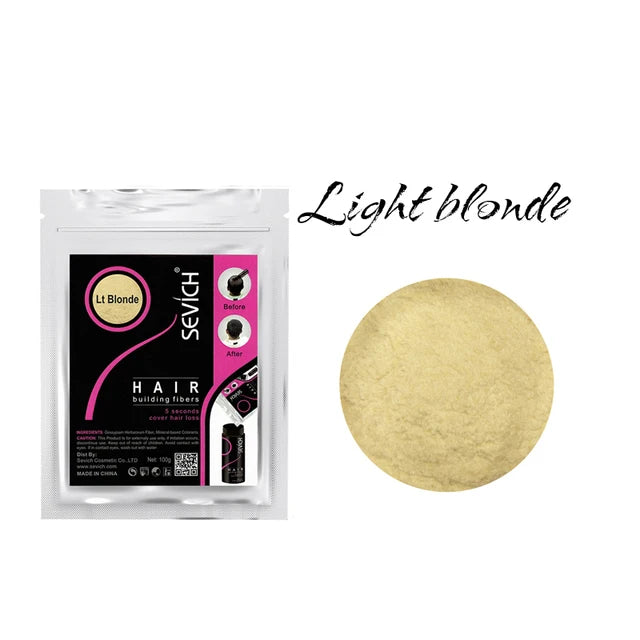 SEVICH 50g Hair Loss Building Hair Fibers Blender Conceal Styling Fiber Hair Powders Thinning Keratin Eyelash Extension Black - AliExpress 66